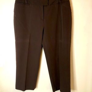 Knee length chocolate capris